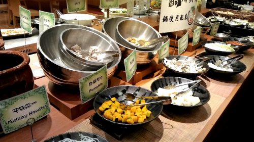 大江戸温泉,ホテル新光,食べ物